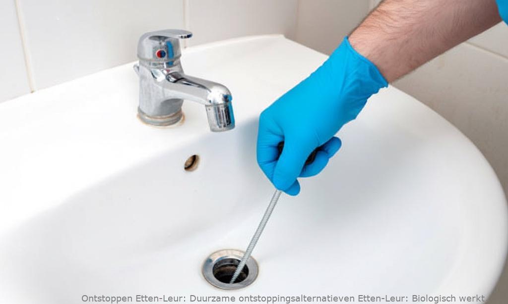 Duurzame ontstoppingsalternatieven Etten-Leur: Biologisch werkt