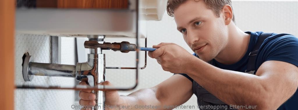 Gootsteen demonteren verstopping Etten-Leur