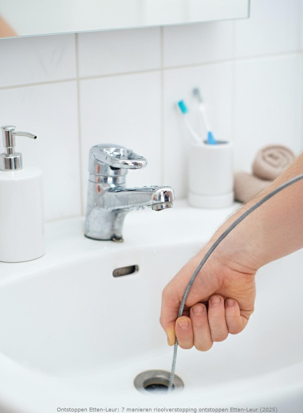 7 manieren rioolverstopping ontstoppen Etten-Leur (2025)