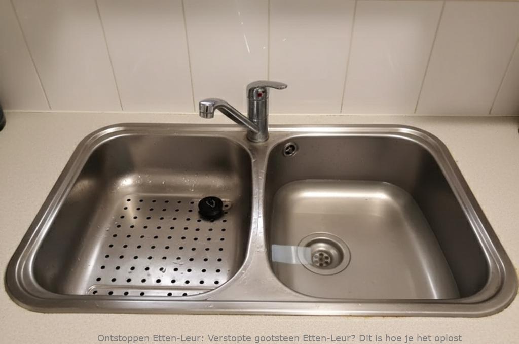 Verstopte gootsteen Etten-Leur? Dit is hoe je het oplost